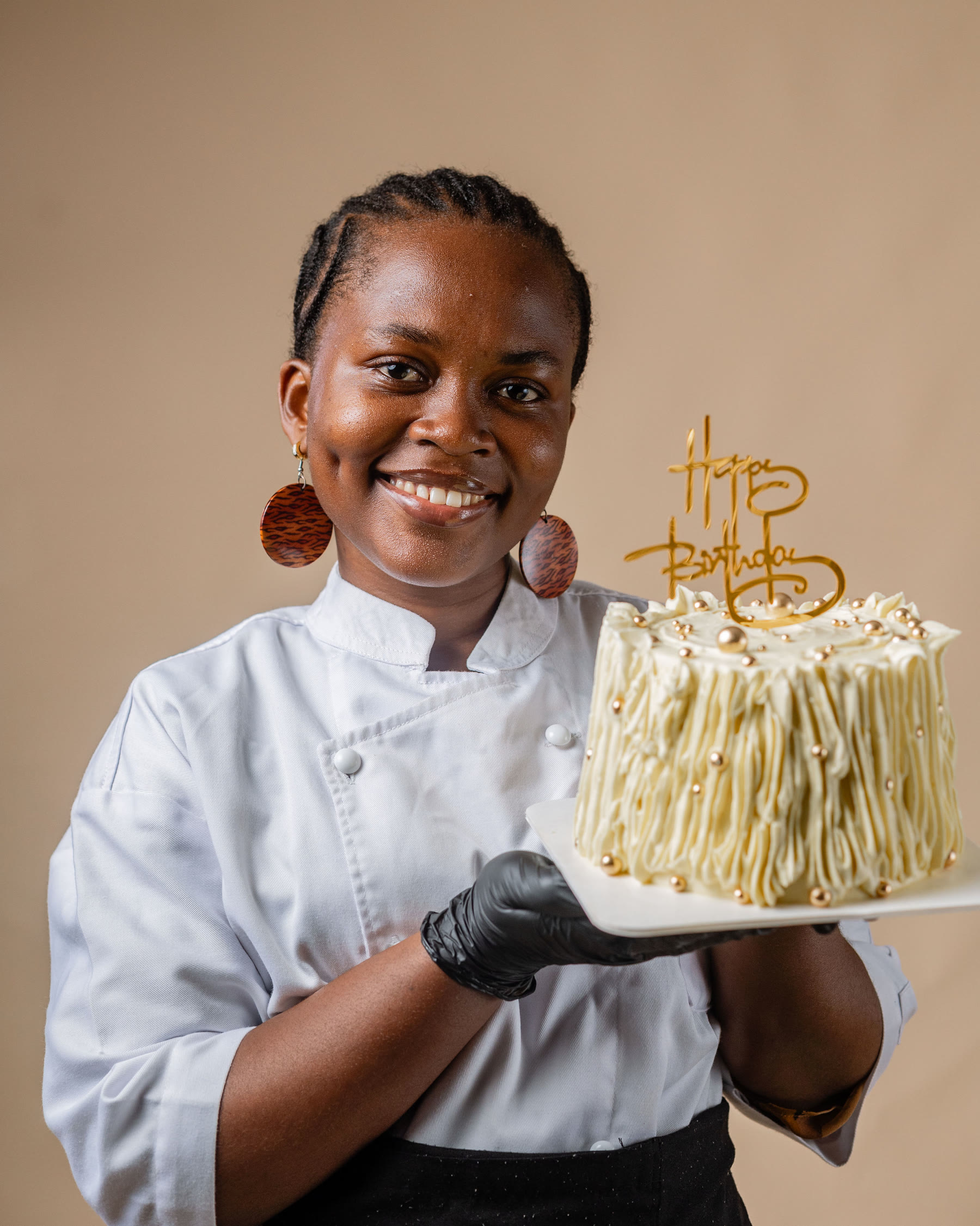 A custom celebration cake for a graduation or corporate event, made in Accra